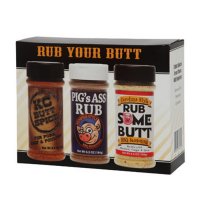 Rub Your Butt BBQ Rub Gift Pack