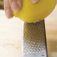 Zesting A Lemon