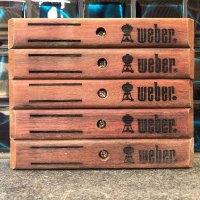 Timber handle suit Weber, Jarrah