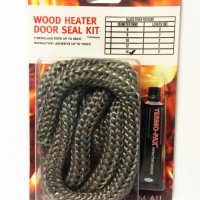 New door seal kits, including 2m of rope and high temperature glue