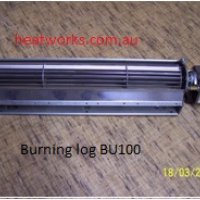 Burning Log BU100 Replacement Fan