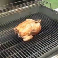Grilling a Whole Chicken